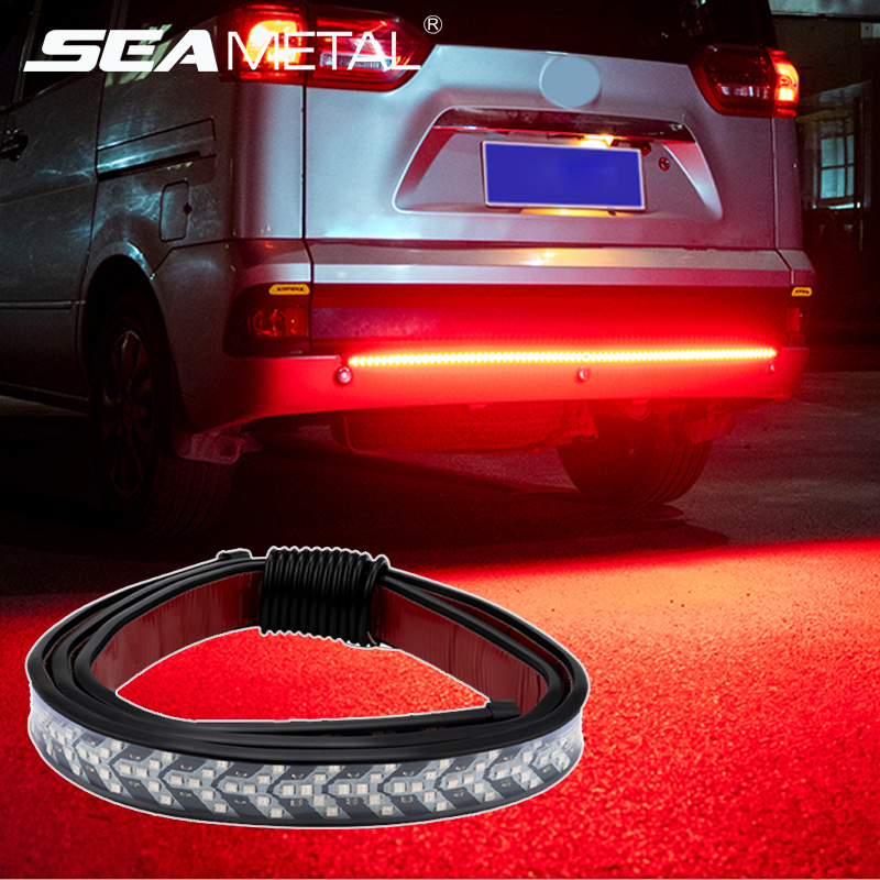 Đèn Đuôi Xe 12V LED Hình Chữ Y Bật Đèn Tín Hiệu Đèn Báo Phanh Nhấp Nháy