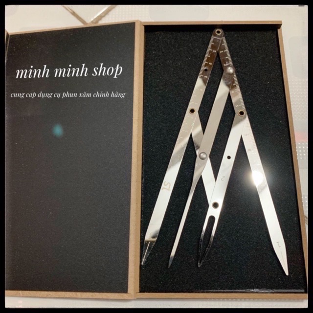 [Mã NOWSHIPVUIT4 giảm 20k đơn 50k] Thước tỉ lệ vàng hộp gỗ /minh minh shop