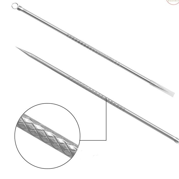 Combo 2 que nặn mụn, cây nặn mụn malika cao cấp cho spa