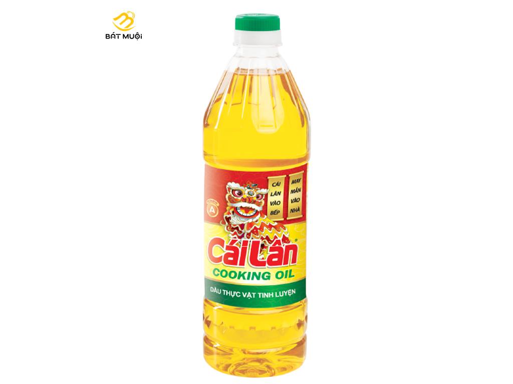 Dầu thực vật tinh luyện Cái Lân chai 1 lít - Tạp hóa Bát Muội
