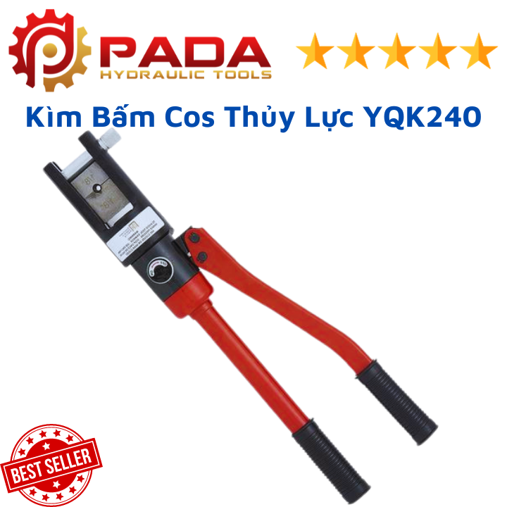 Kìm Bấm Đầu Cos Điện Thủy Lực YQK240 - Phạm vi ép 16-240mm2 - Hàng nhập khẩu chính hãng - Bảo hành 6 tháng