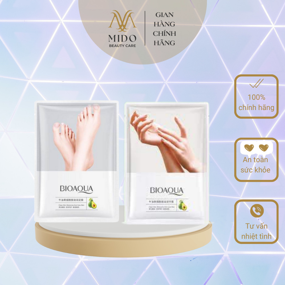 Mặt nạ ủ chân/tay bioaqua - túi 2 miếng