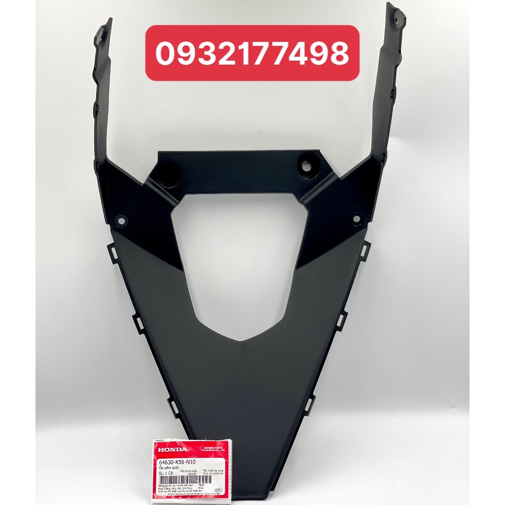 Nhựa nhám ốp yếm dưới chắn bùn mỏ cày honda winner 150 v1
