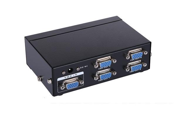 Bộ chia VGA 1 ra 4 ,Bộ Chia 1 Máy Tính Ra 4 Màn Hình ,Bộ chia VGA 1 ra 4 ( Chia 1 máy tính ra 4 màn hình)