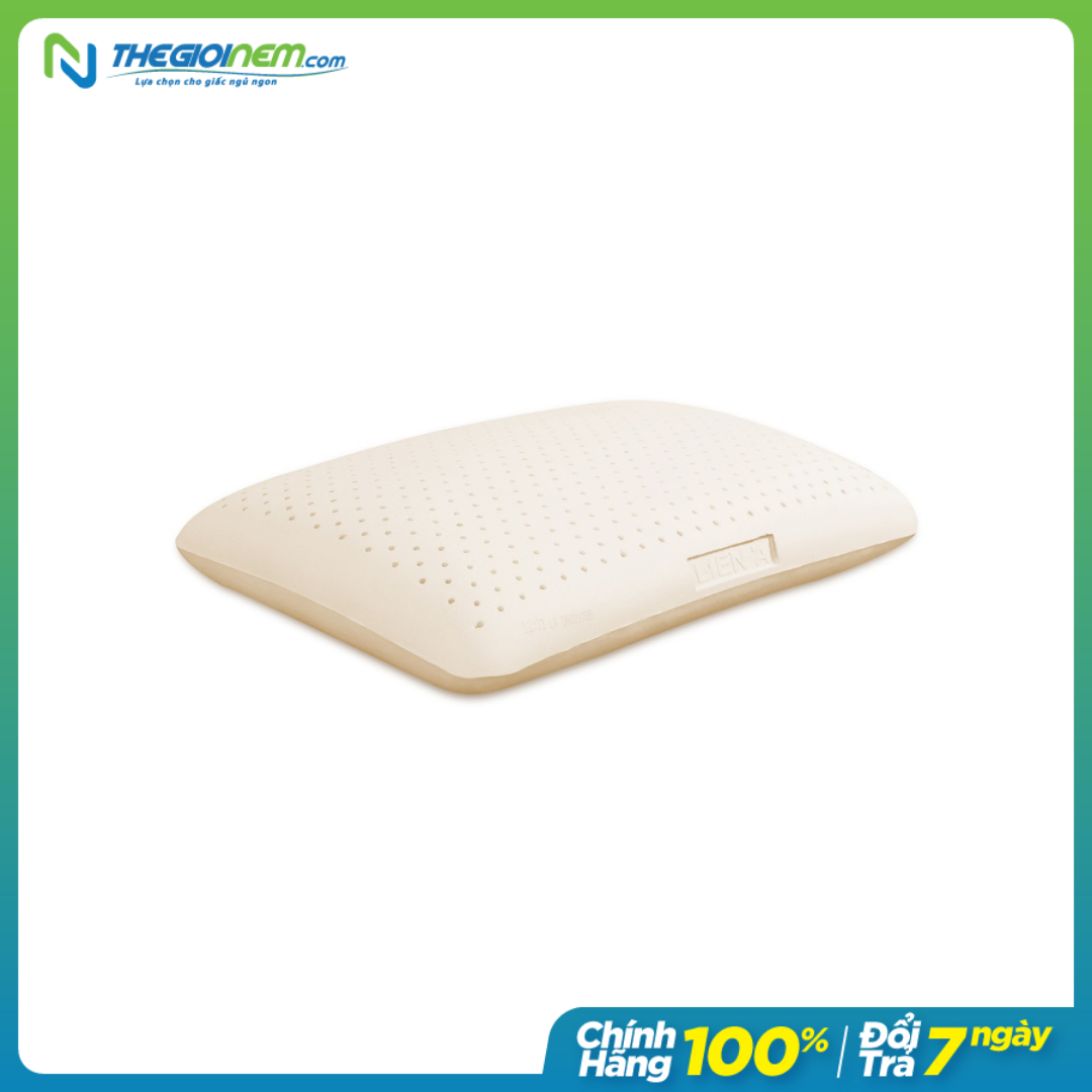 Free Ship-Gối cao su thiên nhiên Liên Á Oval 45x65x12cm