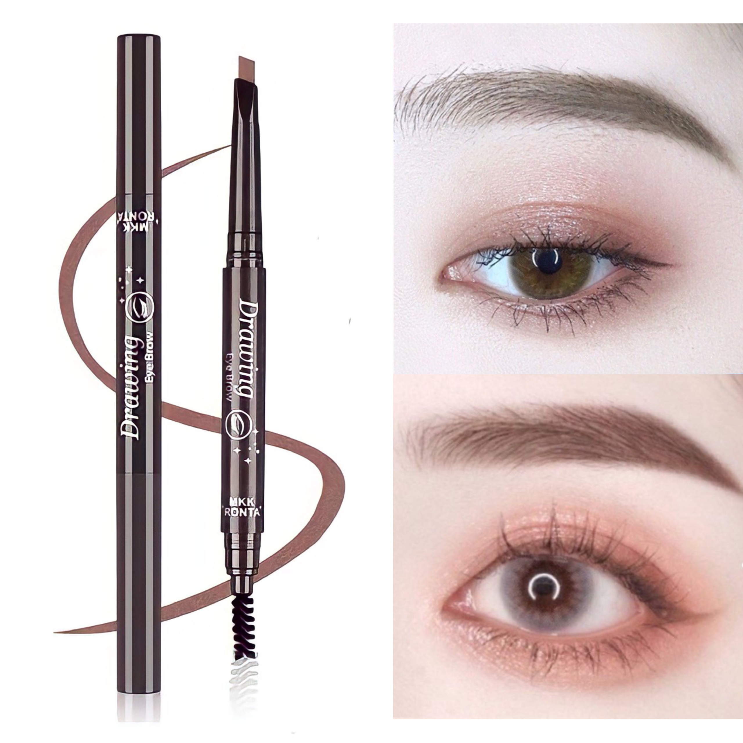 Chì kẻ lông mày drawing eyes brow màu nâu đen và đen
