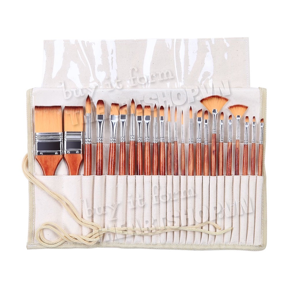 Bộ cọ art secret trọn bộ 24 cây - art secret set 24
