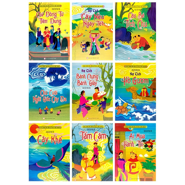 Fahasa - Bộ Sách Kho Tàng Truyện Cổ Tích Việt Nam (Bộ 9 Cuốn)