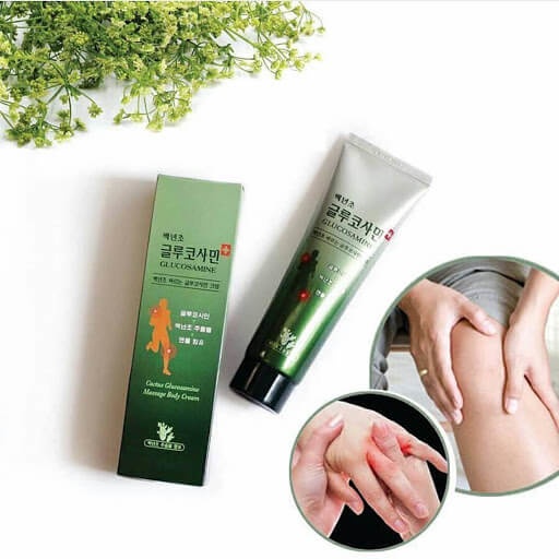 Dầu xoa bóp lạnh glucosamine dầu lạnh hàn quốc 150ml dầu massage giảm đau