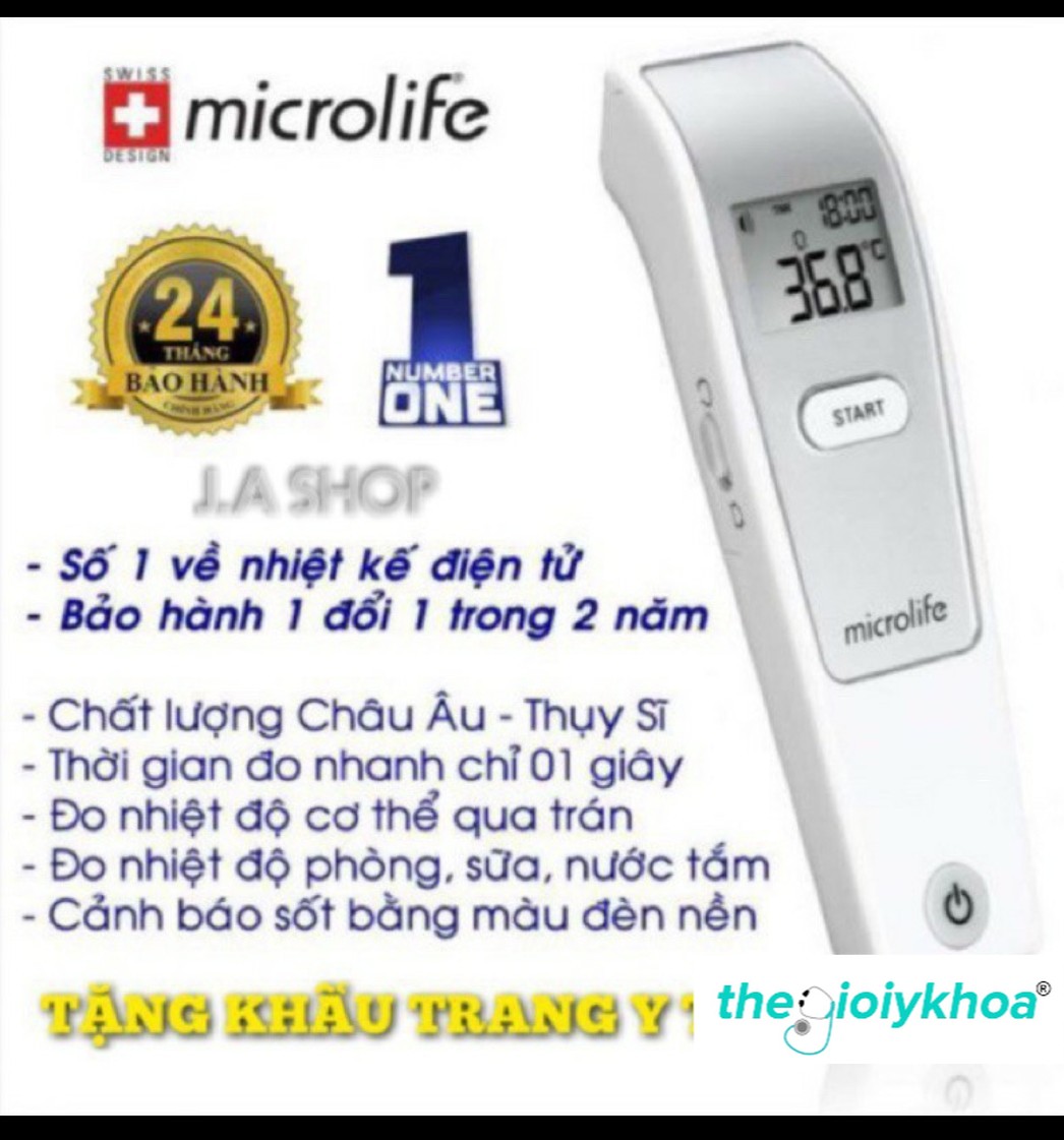 nhiệt kế điện tử Microlife FR1MF1 Thegioiykhoa