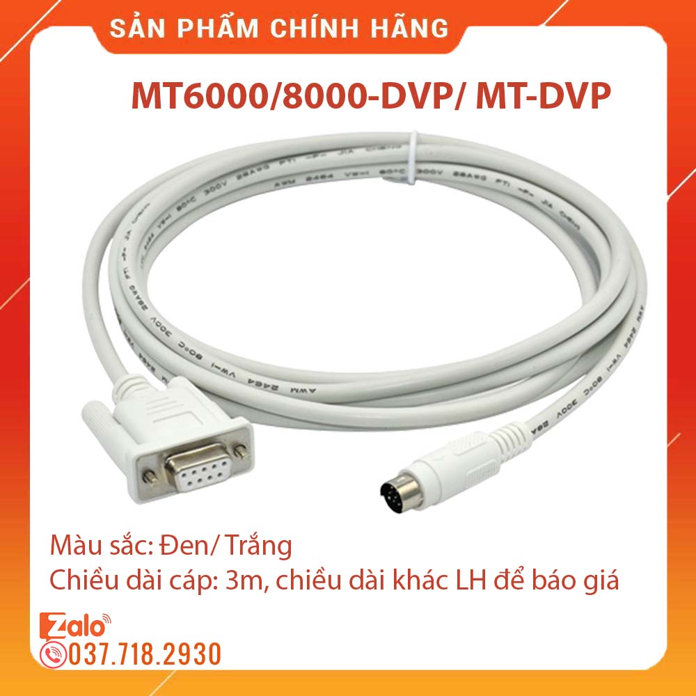 [HCM]Cáp kết nối HMI Weintek với PLC Delta MT-DVP MT6000/8000-DVP