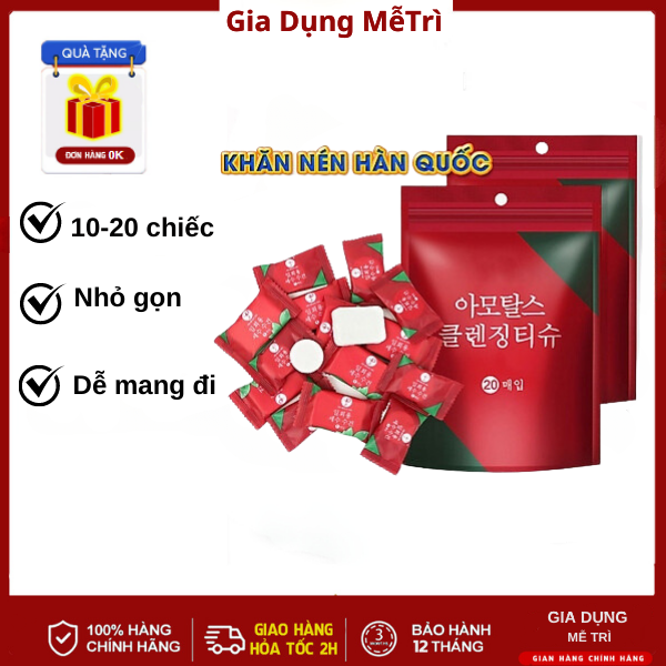 Khăn mặt nén du lịch đa năng, khăn spa viên nén, Khăn mặt nén combo phụ kiện du lịch, khăn nén lau mặt