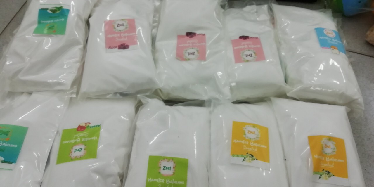 Cát tắm thơm hamter
