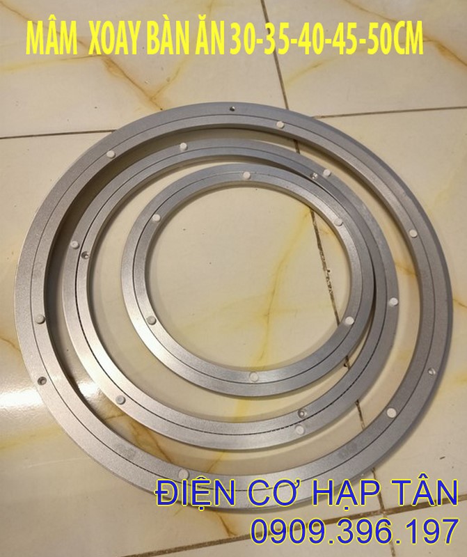 Mâm xoay bàn ăn 30 ,35 ,40 ,45, 50cm