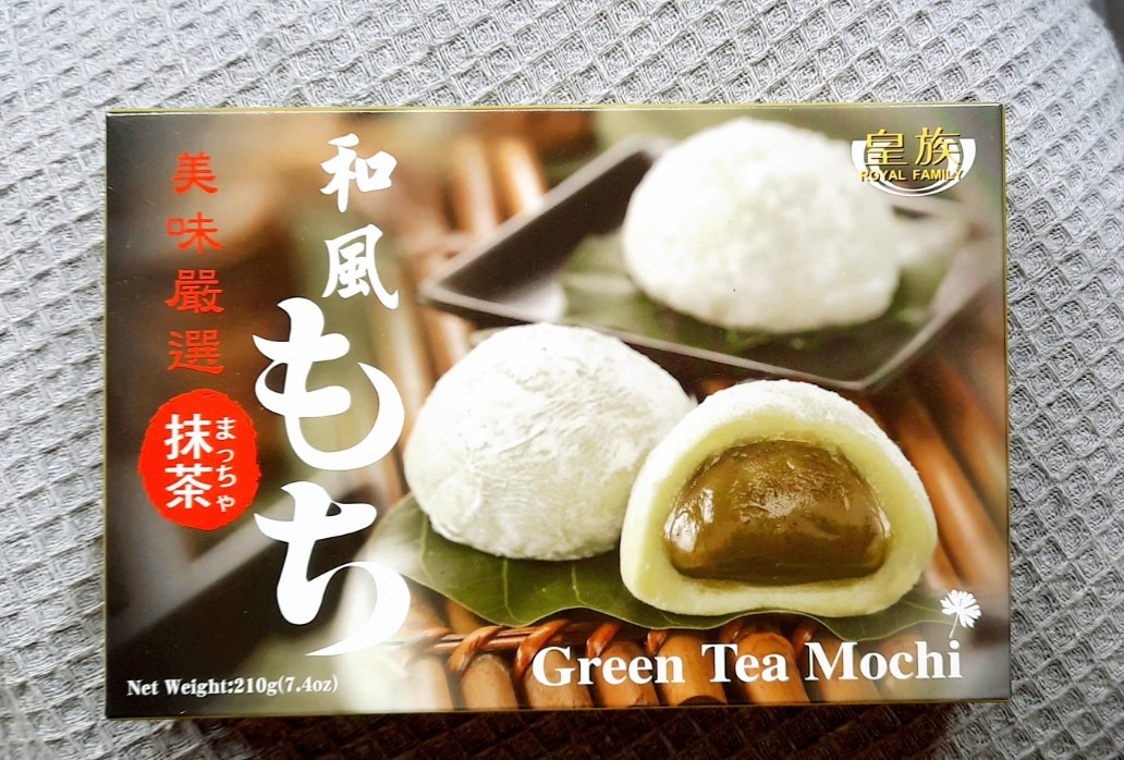 Bánh mochi Đài Loan trà xanh nhân kem tuông trào Royal Family 180g 6 bánh