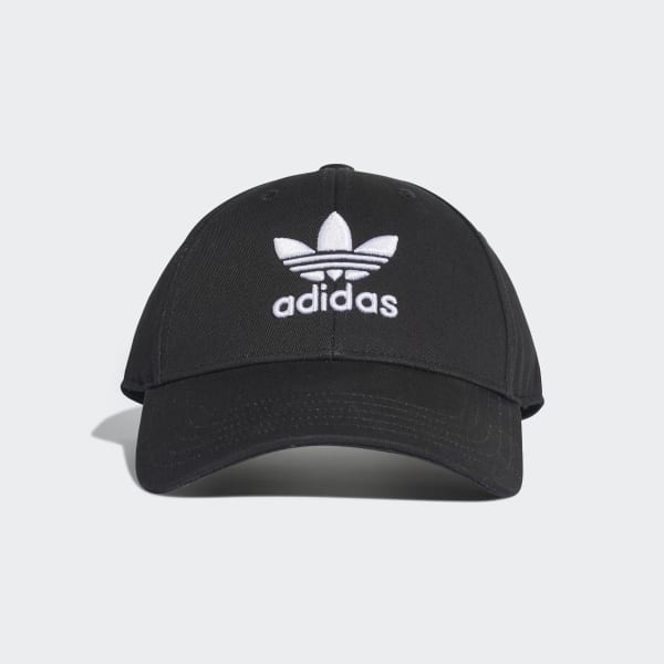 Adidas originals trefoil baseball cap black ec3603