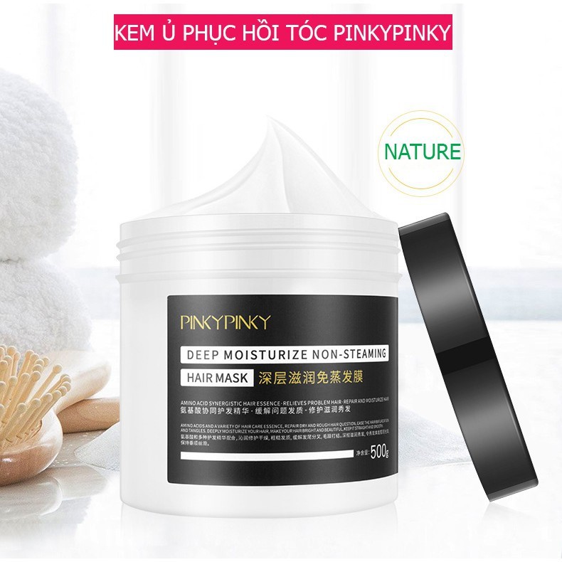 Kem Ủ Hấp Tóc Phục Hồi Hư Tổn Pinky Pinky - PINKYPINKY