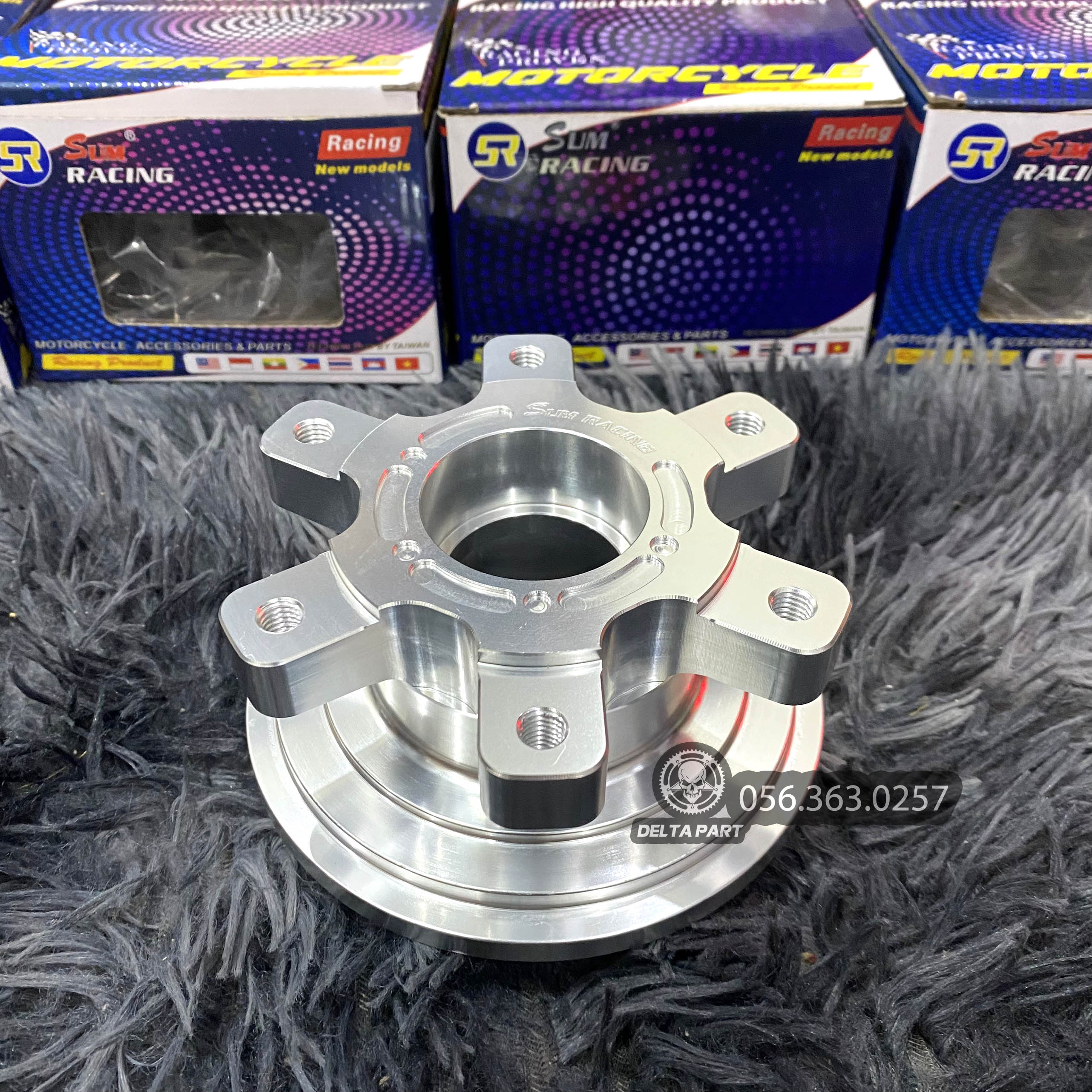 Cùi dĩa cnc 4 lổ 6 lỗ cho xe exciter 135 150 155 wave future sirius winner sonic raider fi - ex135 ex150 ex155