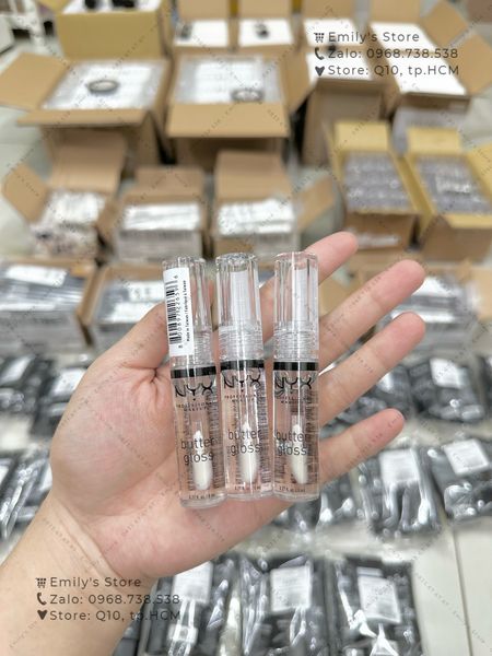 Son bóng NYX Butter Gloss trong veo cho đôi môi căng tràn thu hút