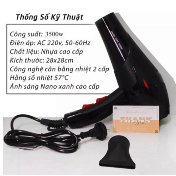 卍☽☼  Máy sấy tóc công suất lớn tạo kiểu Pa.na.so.ni chính hãng  máy khò tóc 2 chiều nóng lạnh 3500w bảo hành 12 tháng