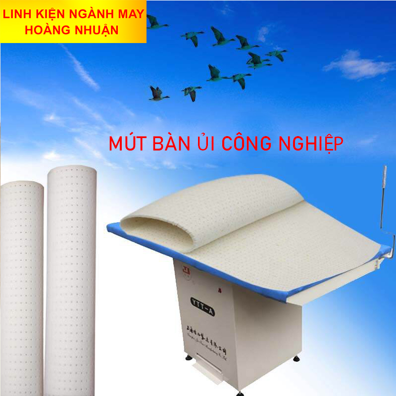 Mút bàn ủi - Mút lỗ trắng dày 12mm