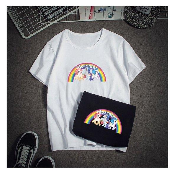 [HCM]Áo thun nam Hàn Quốc in hình Cầu Vồng độc lạ vải dày mịn mát