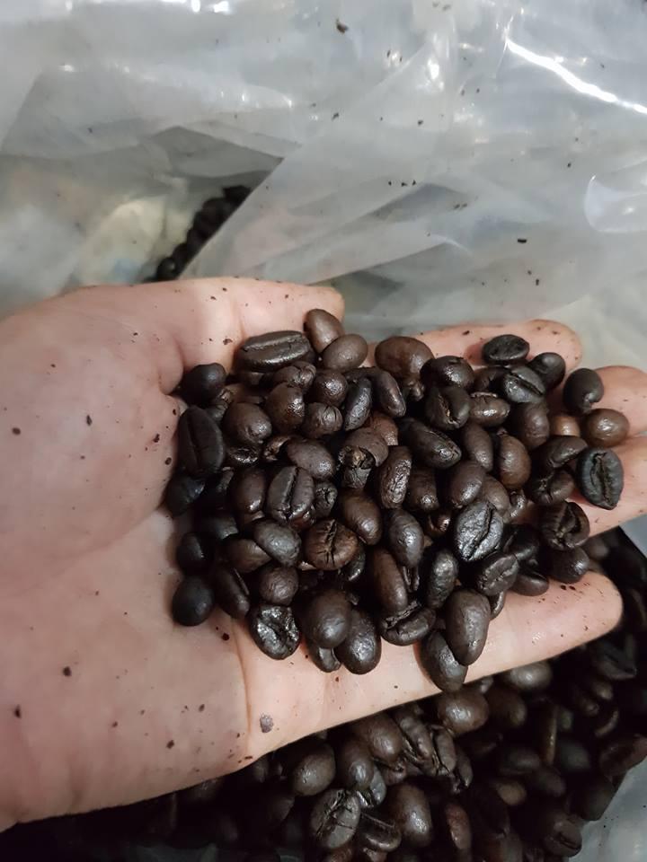 1kg cafe hạt/xay nguyên chất