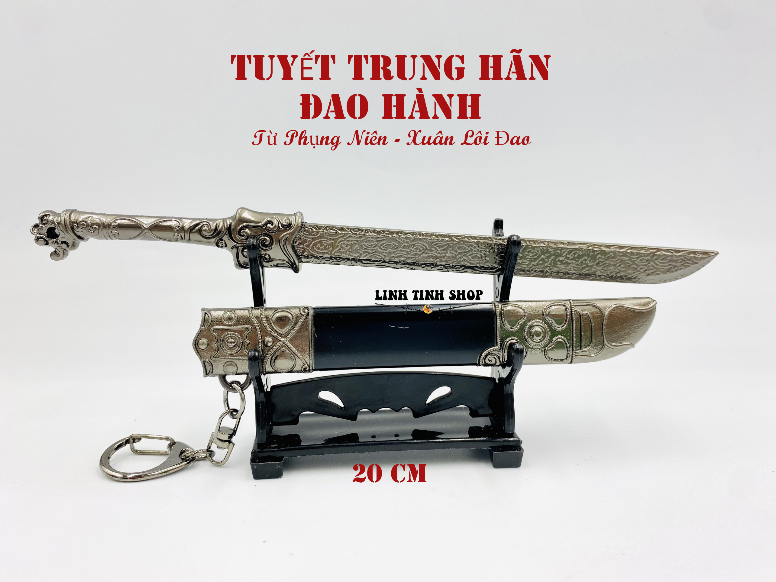 Mô hình trưng bày Xuân Lôi Đao Tuyết Trung Hãn Đao Hành