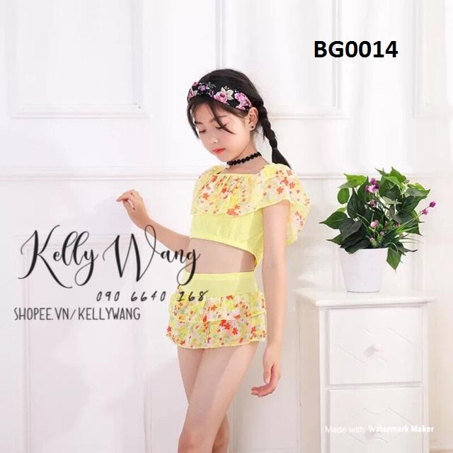 Bộ đồ bơi 3 cách mặc cho bé lớn 20-40kg bg0014