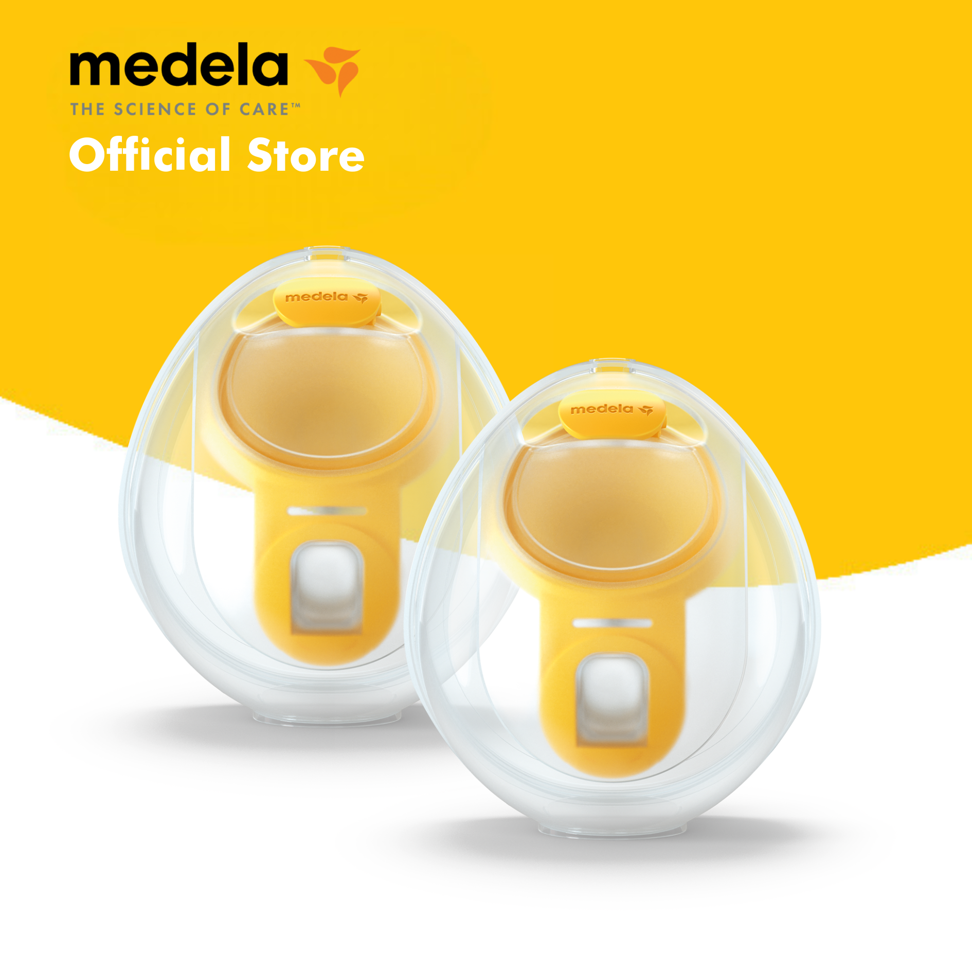 Medela - Cups hút sữa rảnh tay Hands Free (2 chiếc - không bao gồm động cơ)
