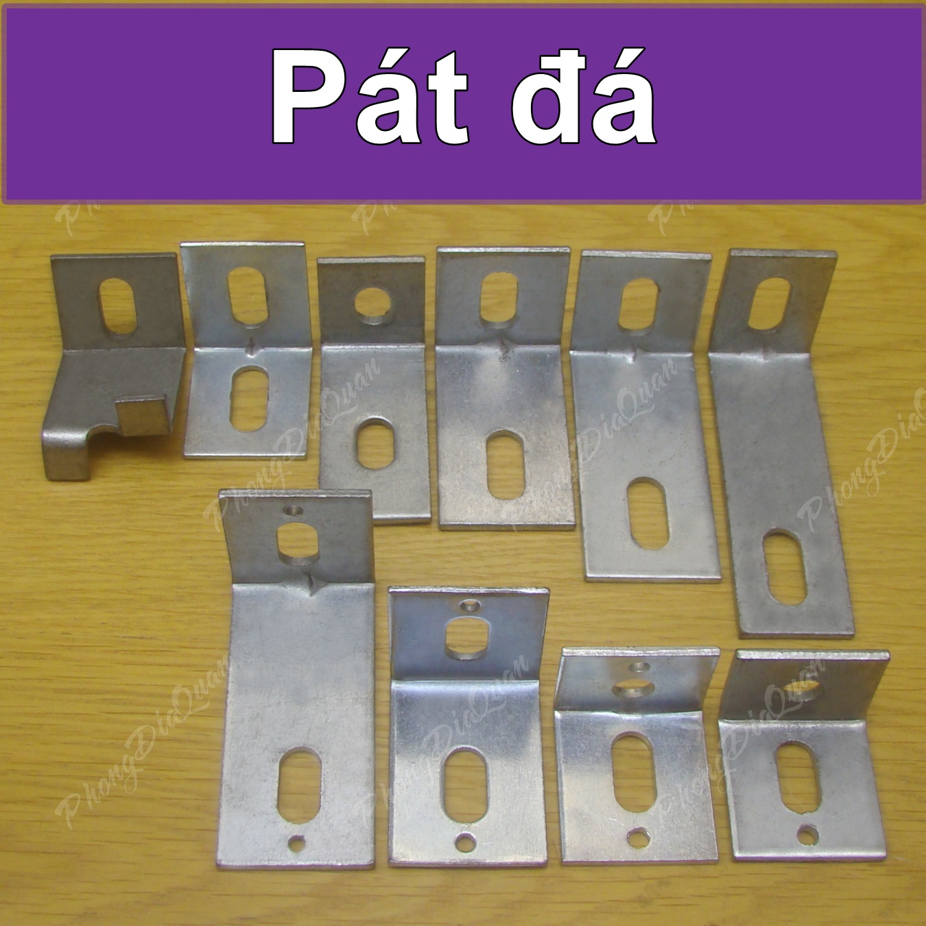 Pat đá - bát đá - móc treo đá - ke móc đá