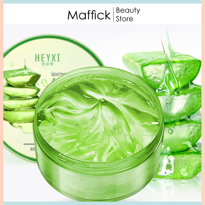 Gel nha đam dưỡng ẩm 98% Heyxi 300ml lô hội nội địa Trung dưỡng da cấp ẩm HMN3 Maffick