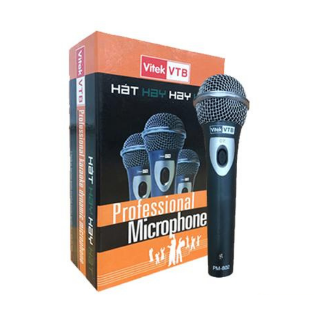 Micro karaoke có dây vitek vtb pm802