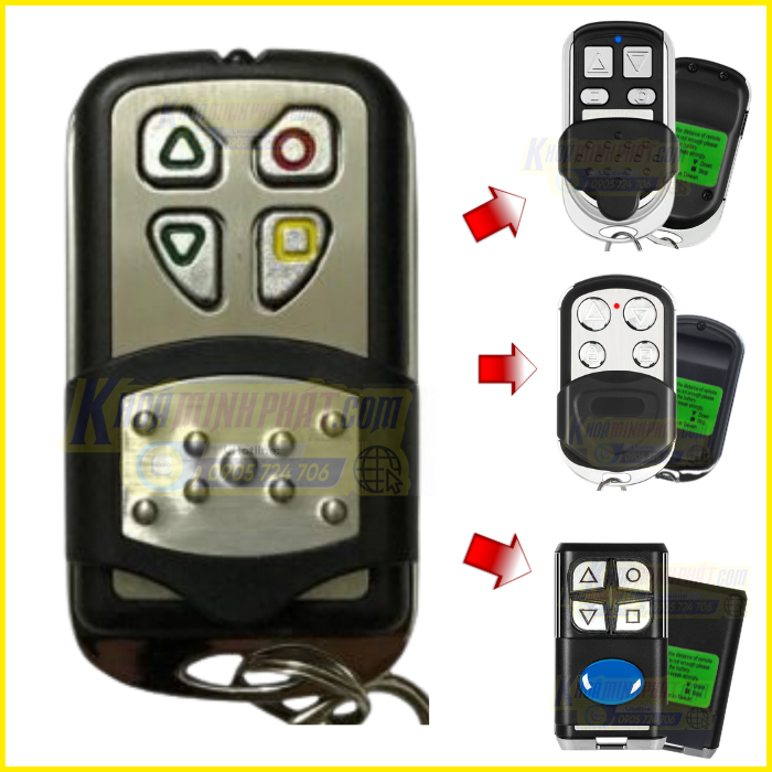 Chìa khóa Remote Cửa Cuốn Bosdoor 5