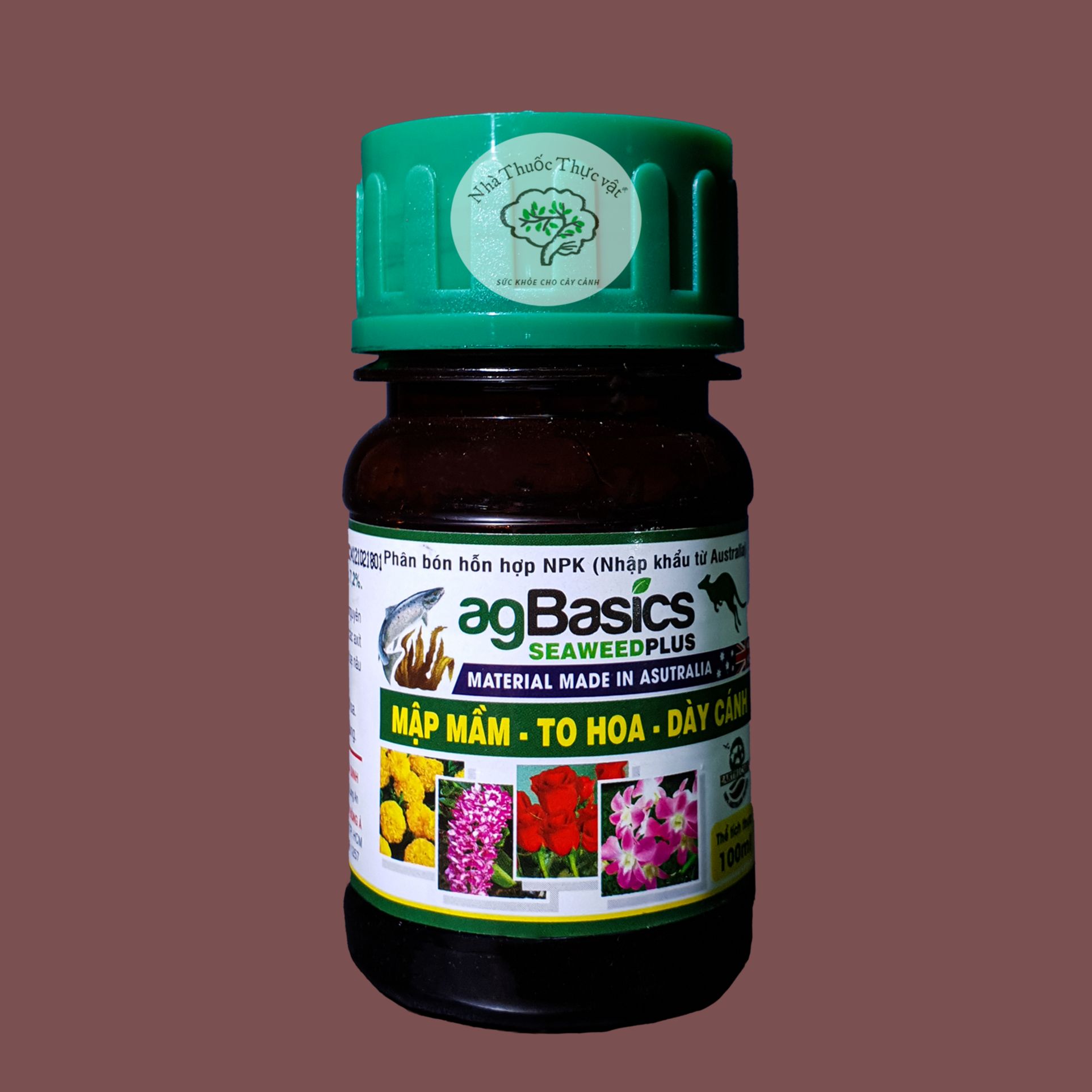 Phân bón hỗn hợp npk agbasics - phân hữu cơ úc 100ml