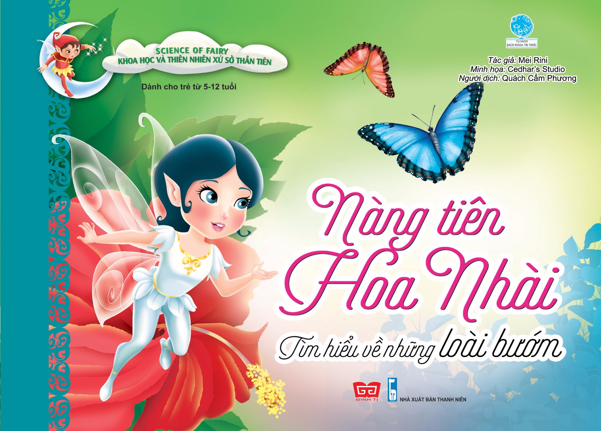 Fahasa - Science Of Fairy - Khoa Học Và Thiên Nhiên Xứ Sở Thần Tiên - Nàng Tiên Hoa Nhài - Tìm Hiểu Về Những Loài Bướm