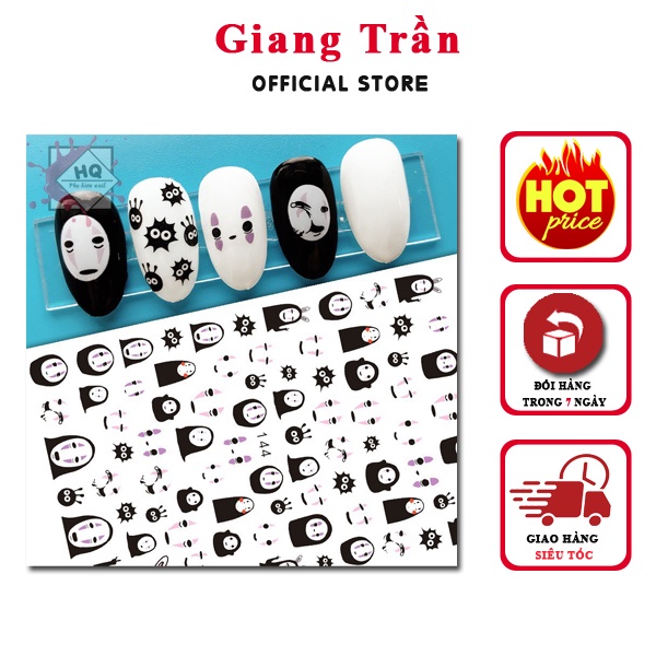 Stick nail vô diện - Hình dán móng cute độc đáo