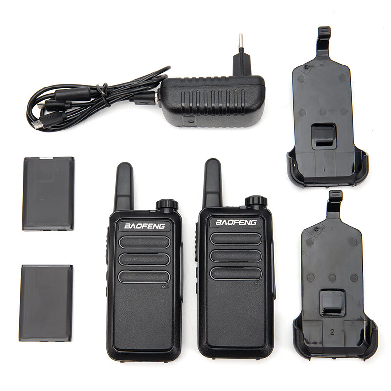 Bộ 02 Máy Bộ Đàm Baofeng Mini Siêu Nhỏ Baofeng Mini(Siêu bền,Pin dung lượng lớn, Thiết kế nhỏ gọn, Cự ly liên lạc 1Km)