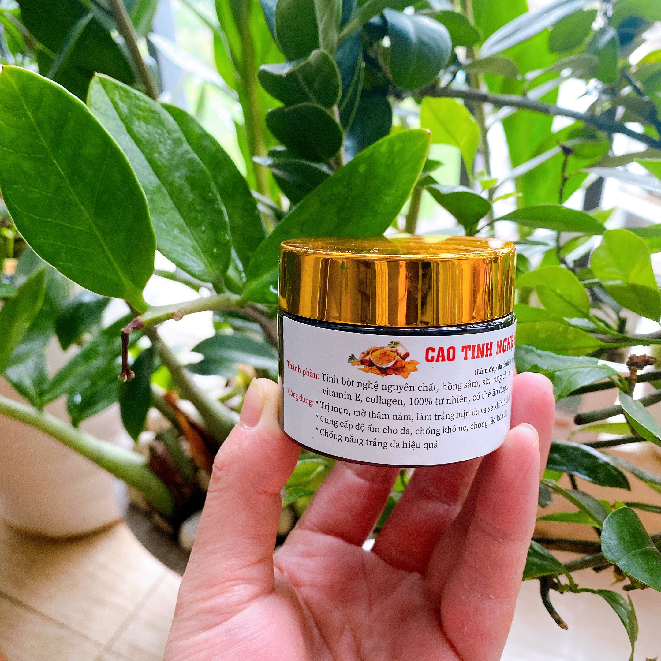Cao tinh nghệ - mặt nạ nghệ - tinh bột nghệ,sữa ong chúa hanmade
