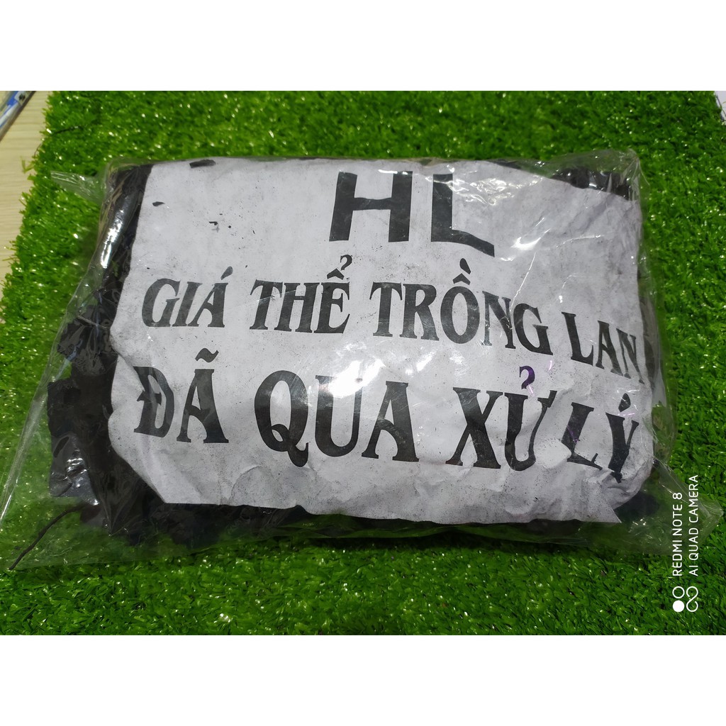 Giá thể trồng lan - than củi qua xử lý - 1kg