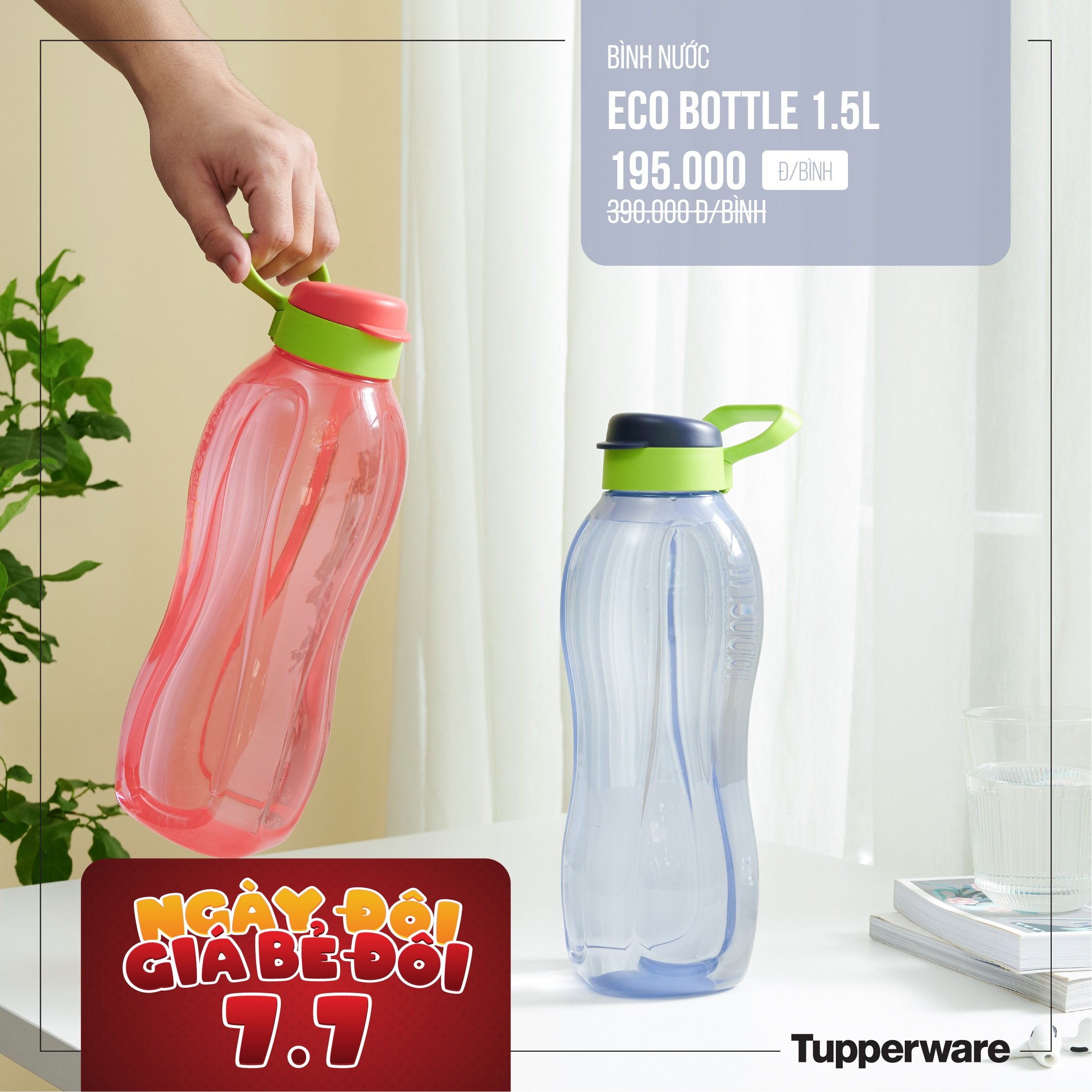 Bình nước Eco bottle 1.5L