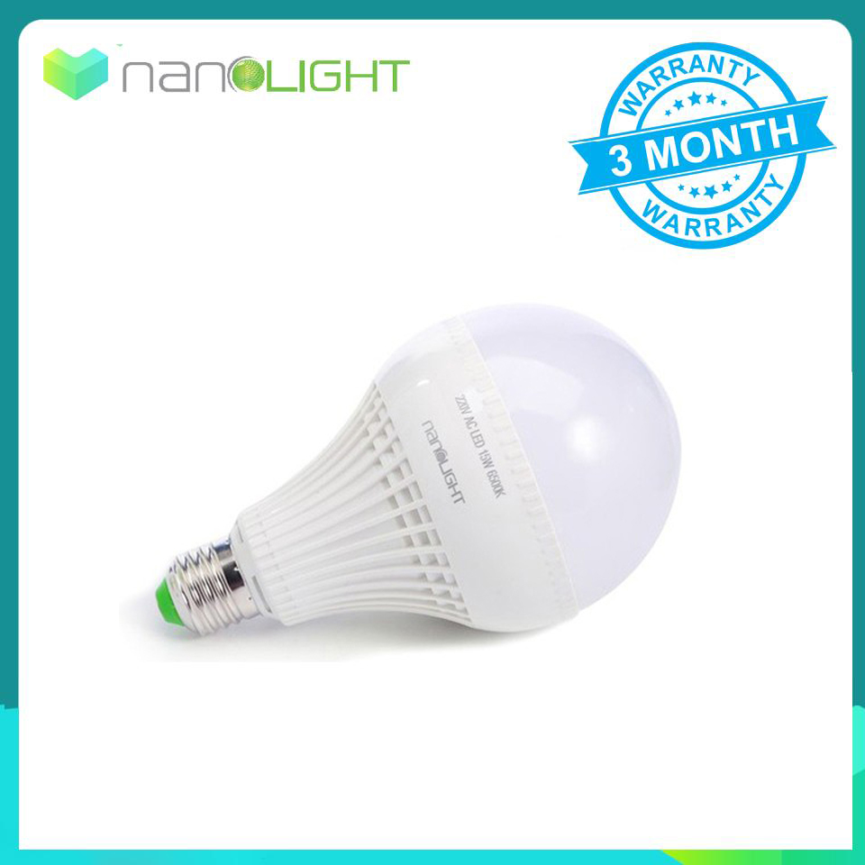 Bóng đèn led trắng vàng nanolight led 15w