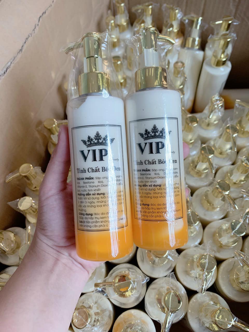 Tinh chất kem vip bóc đen