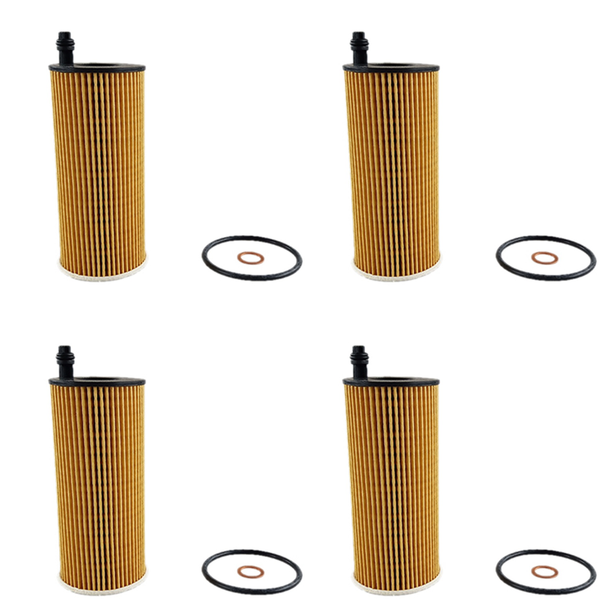12x for BMW F10 F25 F30 F31 328D X3 Oil Filter Kit OX404DECO
