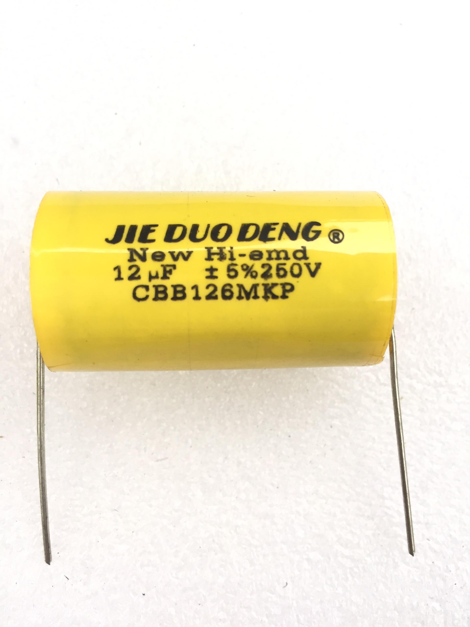 TỤ PHÂN TẦN LOA TRUNG 12MF 250V - GIÁ 1 CÁI - TỤ LOA MID