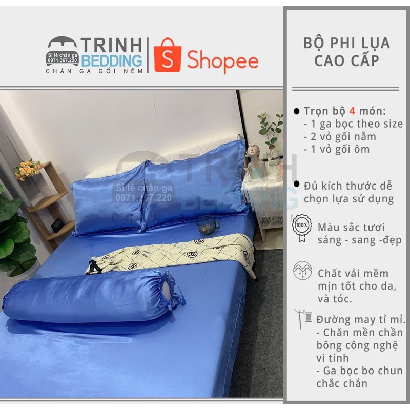 SET 4 MÓN bảng màu mới nhất trinh bedding