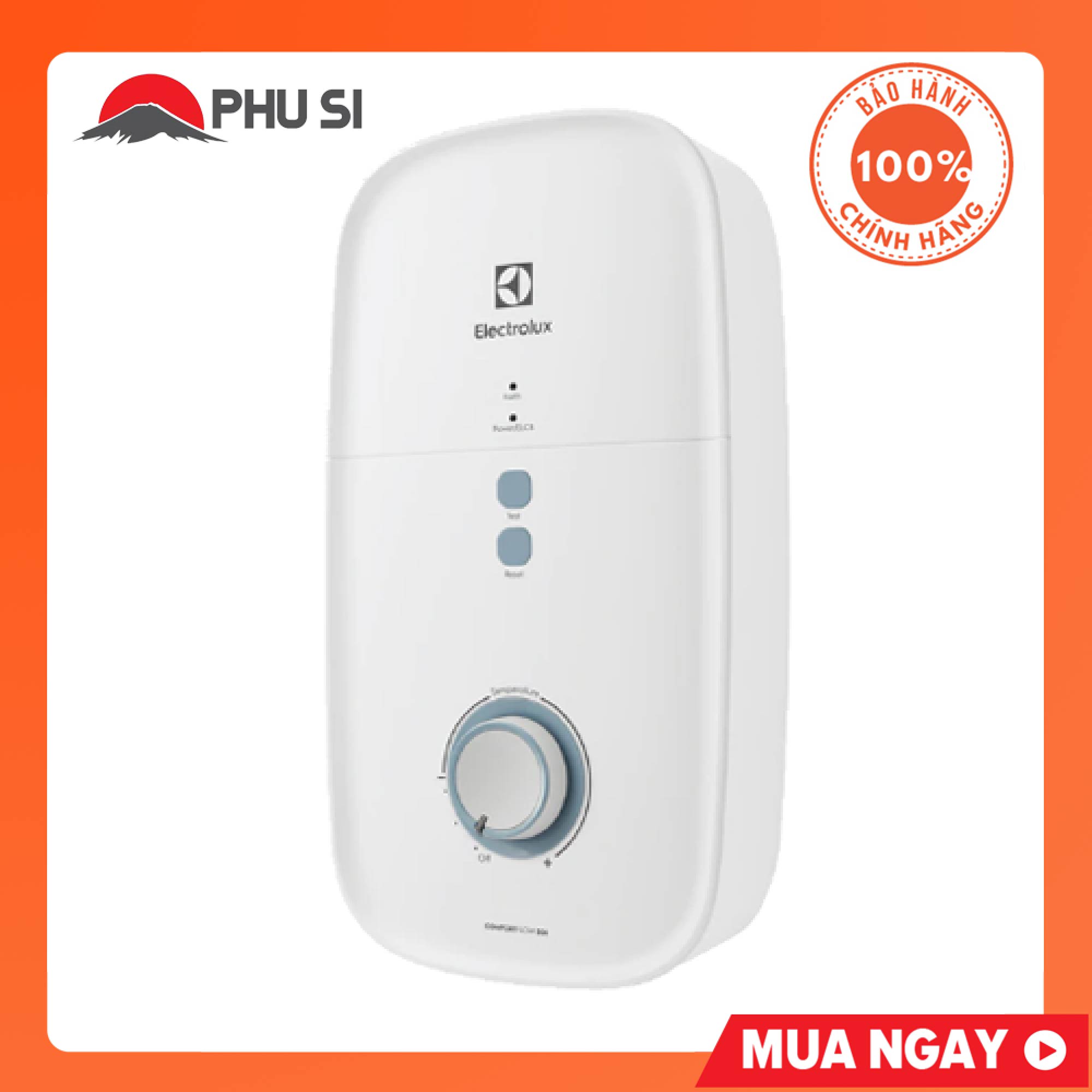 Máy nước nóng trực tiếp electrolux ewe451kx-dwb2