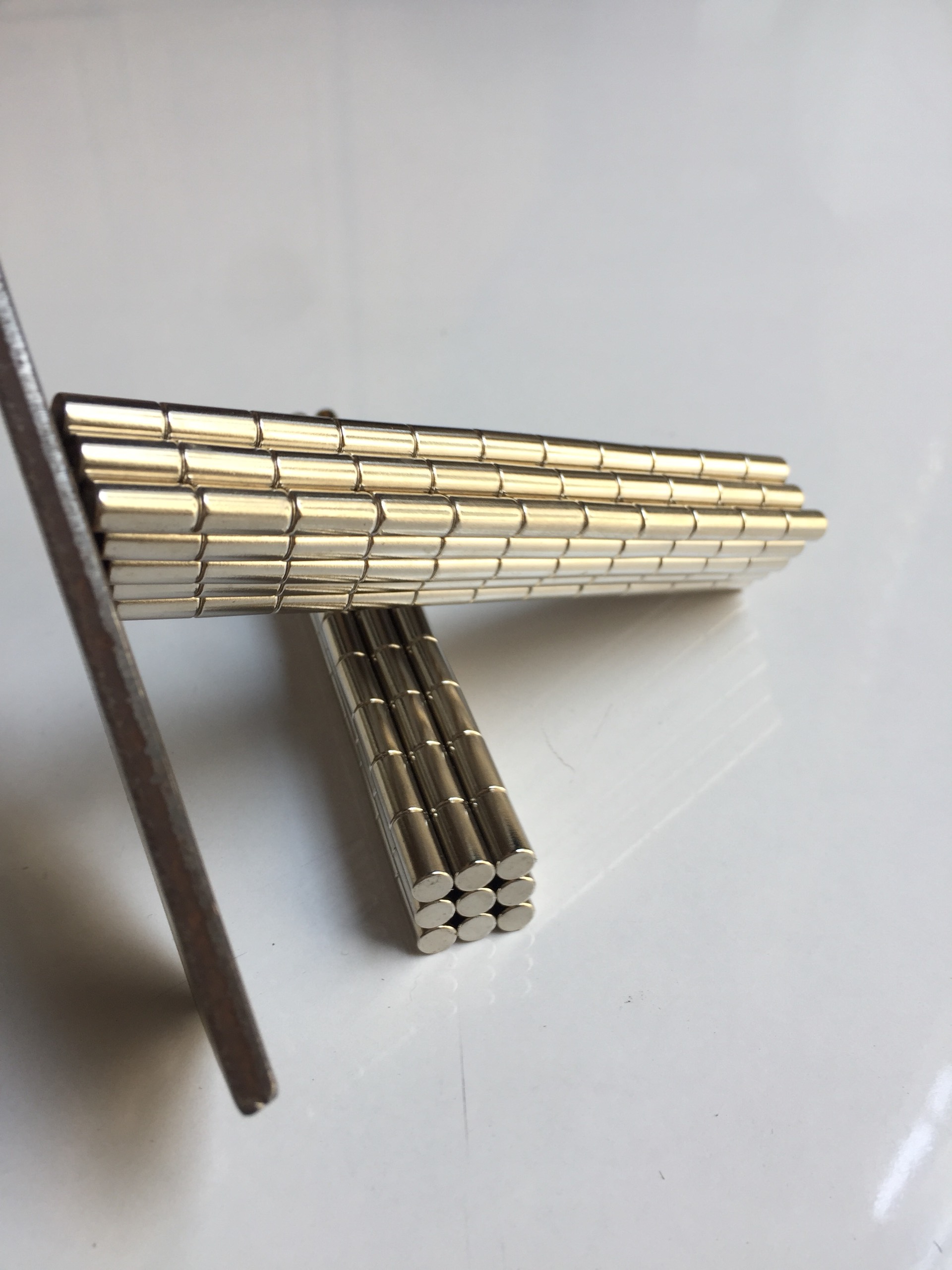 [HCM]Nam châm NdFeB làm đồ chơi sáng tạo Ø 5x5mm nam châm trắng đất hiếm lực từ cực mạnh nam châm siêu cường