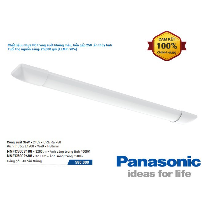 Đèn LED Downlight Bán Nguyệt 18W Panasonic NNFC5009088, NNFC5009588