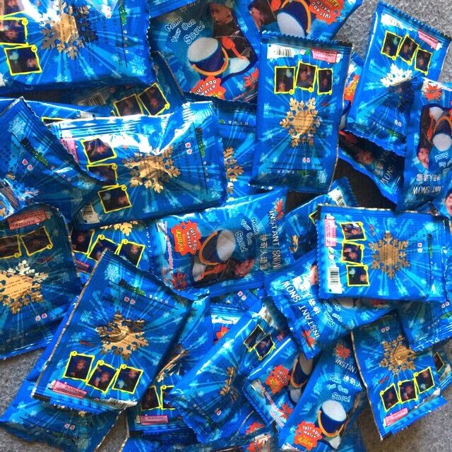 50 gói tuyết xanh bông bạc nguyên liệu làm slime